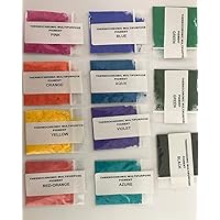 Thermochromic Multipurpose Pigment. Set of 11 1 Grams Each Color. 13 Grams-Total Weight+Gift