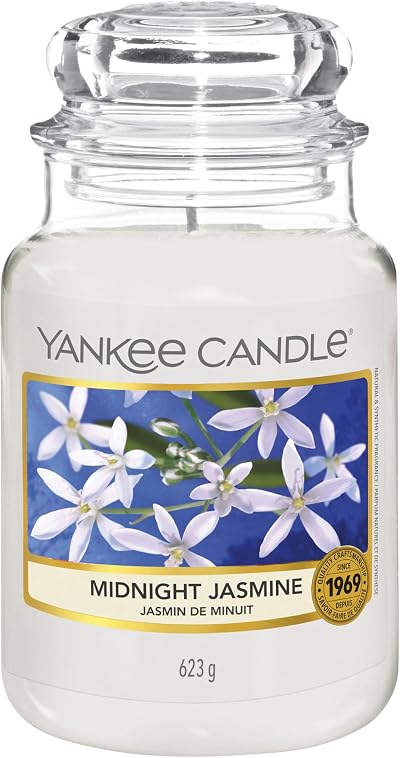 Yankee Candle Midnight Jasmine Large Jar Scented Candle 150 Hours