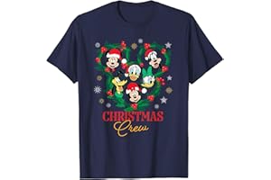 Disney Mickey & Friends Christmas Crew Family Holiday Trip T-Shirt