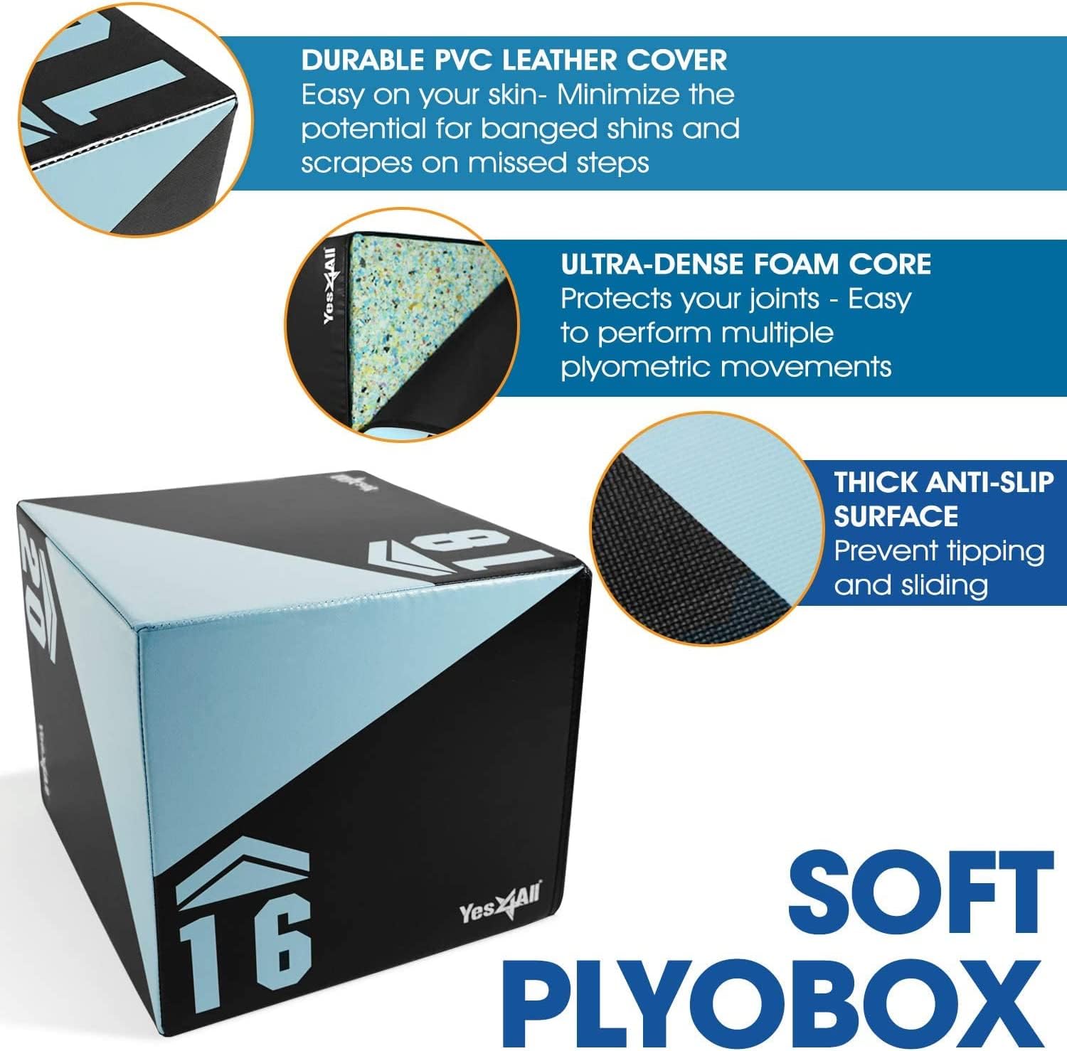 Mua Yes4All 3 in 1 Foam Plyometric Jump Box Jump Training ...