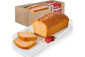 Beatrice Bakery Co. Strawberry Daiquiri Liqueur Cake Bar, Gramdma's Freshly Made Liqueur Cake, Est. 1917 (14 oz Box)