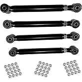 BST BSSP Adjustable 1-6" Lift Front Control Arms Compatible with 1994-2009 Dodge Ram 1500 2500 3500 4x4 Tubular Upper &amp; Lower Suspension Control Arm Kit