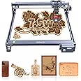 Creality Laser Engraver, 7.5W Laser Cutter Engraving Machine, High Accuracy 10000mm/min Speed DIY Laser Engraving Machine, CNC Machine and Laser Engraver for Wood and Metal,Paper, Acrylic,Glass