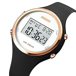Gosasa Outdoor Sport Unisex Watches Alarm Rubber