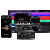 Fender AudioBox GO USB Audio Interface, for Guitarist, Vocalist, or Producer. Includes easy to use software, Fender Studio app, Amp and FX pack to create Studio Quality recordings. PC/Mac