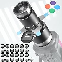Snoot Optique Bowens DF DIGITALFOTO Avec 25 Gobos - Accessoire Projecteur Photo Pour Studio Pro