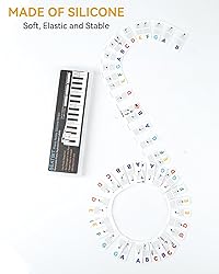 BEATBIT Piano Notes Guide for Beginner, Removable