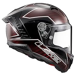 LS2 Helmets Thunder Carbon Lightning Helmet
