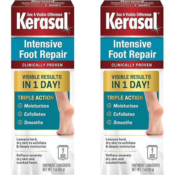 Amazon.com : Kerasal Intensive Foot Repair Ointment, 30 Grams (1