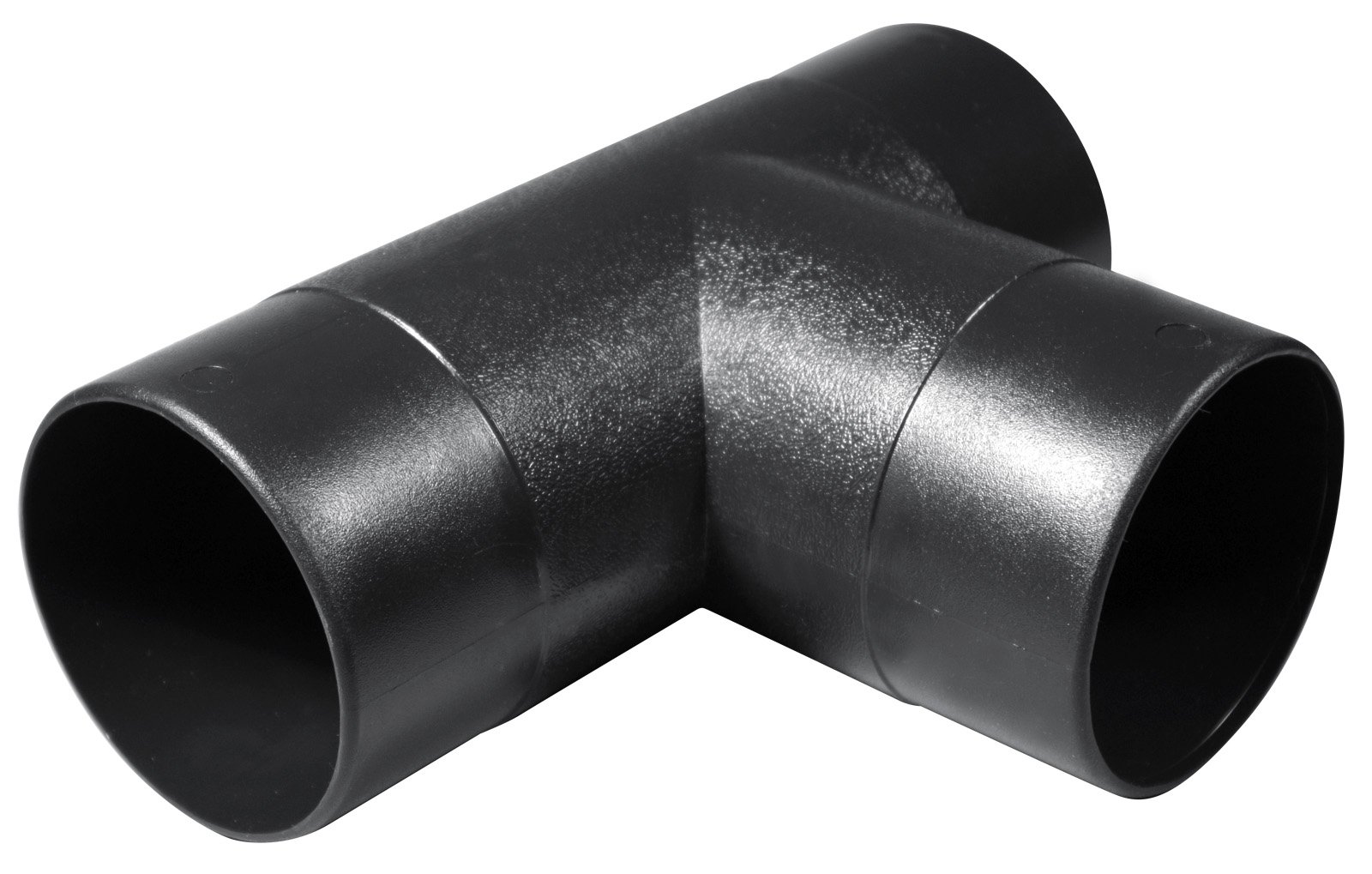 POWERTEC 70107 4-Inch T-Fitting (Plastic) for Dust Collection Hose