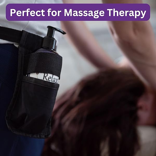 RELAX THERAPEUTIC BODY MASSAGE OIL – WITH BEST ESSENTIAL OILS FOR SORE MUSCLES & STIFFNESS – LAVENDER, PEPPERMINT & MARJORAM – ALL NATURAL – WITH SWEET ALMOND, GRAPESEED & JOJOBA OIL 8OZ