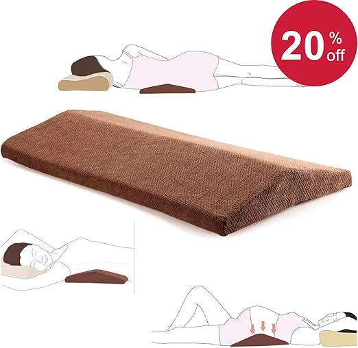 Amazon Com Lumbar Pillow For Sleeping Back Pain Soft Memory