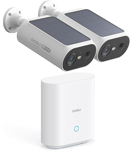 Amazon.com : Solar Security Camera Wireless Outdoor, 3K/5MP