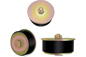 Daptemn 2-1/4" Rubber Expansion Freeze Plugs, 3PCS Automotive Engine Expandable Freeze Rubber Plugs Fit Hole: 2-1/4" to 2-3/8” (57 mm - 60 mm)