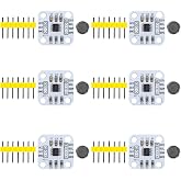 6pcs AS5600 Magnetic Encoder Non-Contact Magnetic Induction Angle Measurement Sensor Module 12bit, I2C, PWM, high Precision,Equipped with Multiple Output Modes and Intelligent Low-Power Modes