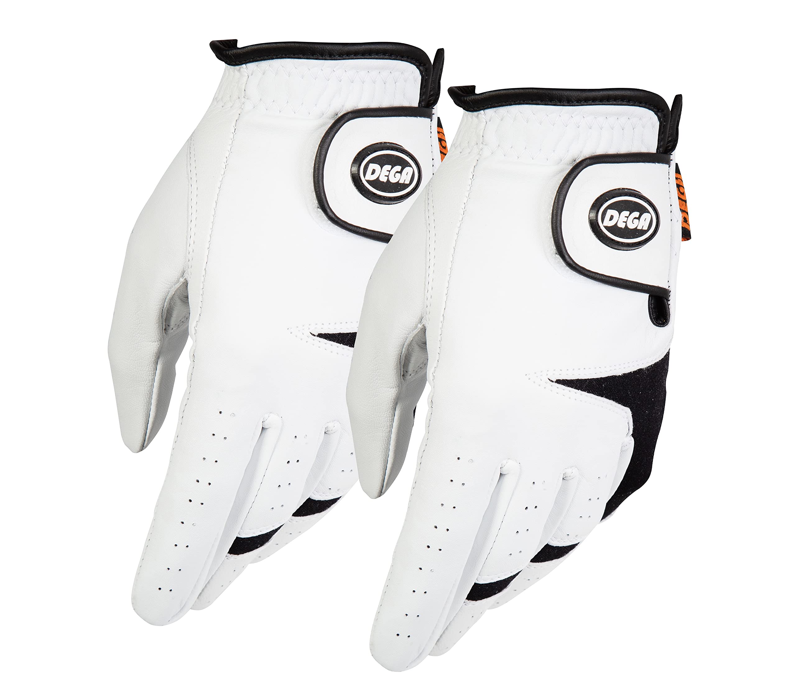DEGA Golf Gloves 2 Pack Golf Glove Cabretta Leather Golf Gloves Mens Left Hand Wear on Left Hand Soft Feel Grip (D01, L) — image 1