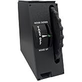 Cessna Style Full Size Elevator Trim Wheel Controller - Flight Simulator | Trim Indicator, Under Desktop Mounting Plate, Analog Input for Realistic Trim Adjustments