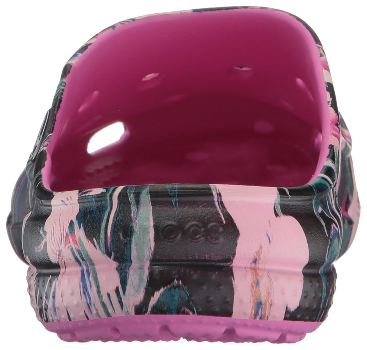 crocs freesail graphic women clog in pink