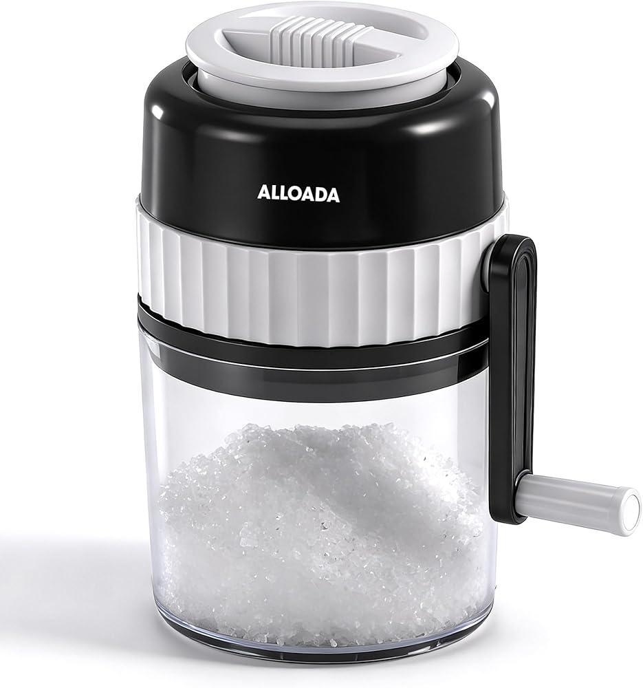 Snow Cone Machine - Slushie Ice Machine, Manual Shaved Ice Machine for Snow Cones, Portable Snowcone Machine Maker and Ice Sh