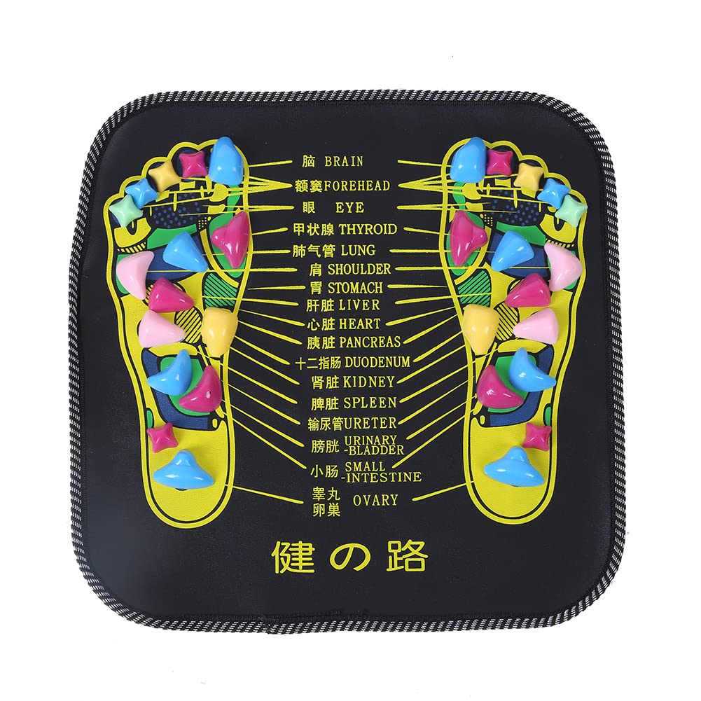 Acupressure Foot Massage Mat, Relaxer Reflexology Foot Massage Tools, for Relaxing Stiffness Muscles, Relieving Feet and Legs Pain