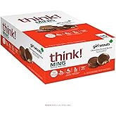 think! Girl Scout Minis Protein Snack Bar, Chocolate Peanut Butter 15 Count