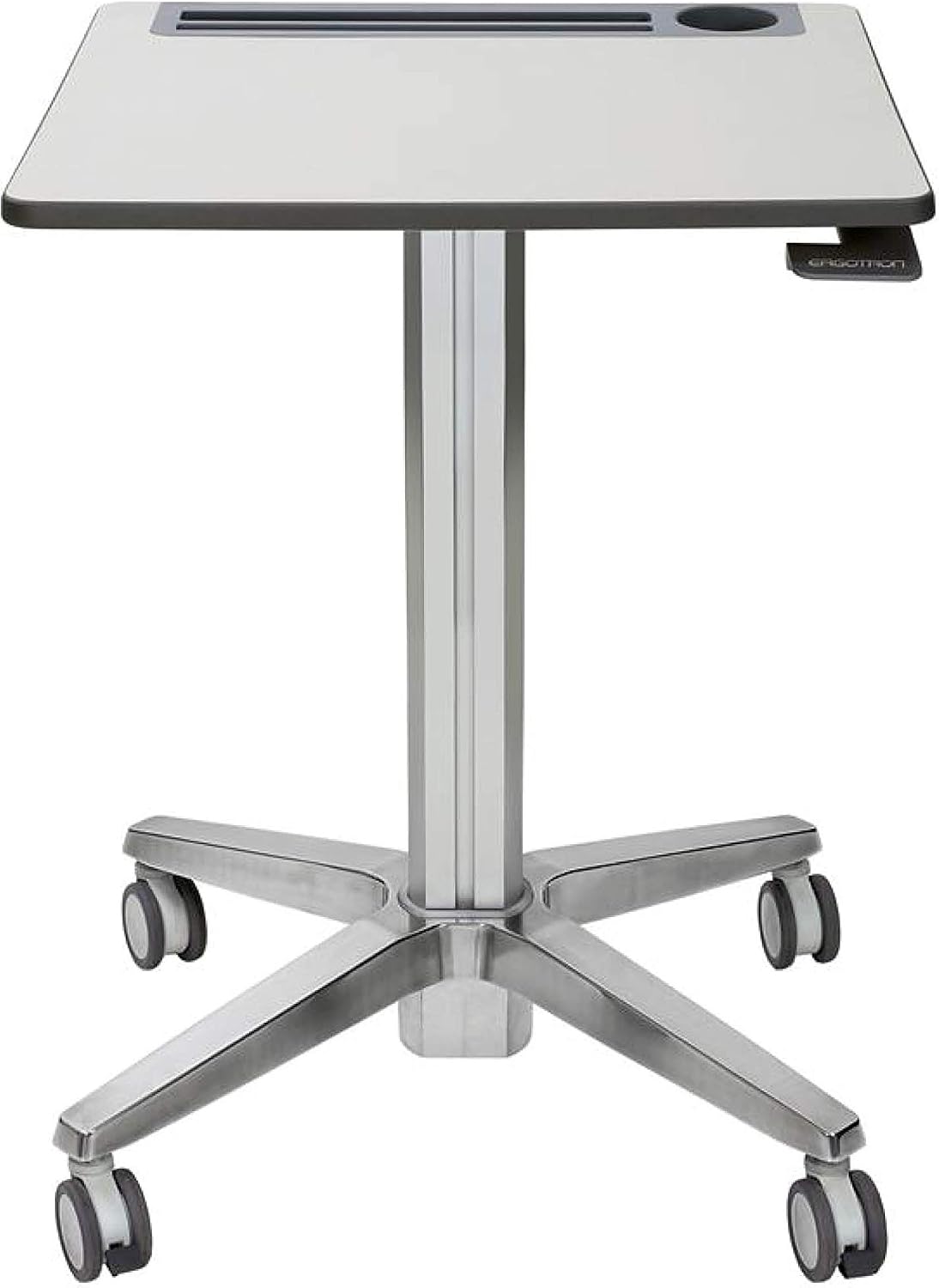 Ergotron LearnFit Rectangular Adjustable Stand for Laptop - Black, Grey, tall