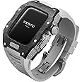 VERTU H1 Diamonds Smart Watch for Men, Mechanical Smartwatch for Android with 1.85" Sapphire Display, Answer/Make Call, Fitness Watch, Blood Oxygen, Heart Rate and 100+ Sports Modes (Black/White)