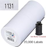 Labels for Us Monarch 1131 Compatible White Labels - 20,000 Labels, 8 Rolls view 5