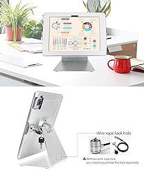 DDSHOW Desktop Anti-Theft Security Kiosk Stand