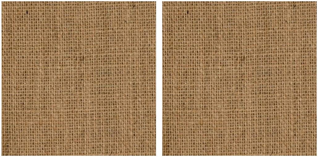 James Thompson 60in Sultana Burlap Natural Fabric by The Yard, (Тwo Рack)