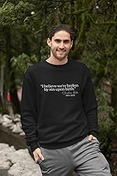 Wild Bobby Broken By Sin Quote Vintage Tee White