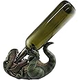 DWK 9.25" Winosaurus Rex T-Rex Guzzler Wine Holder Dinosaur Jurassic Tyrannosaurus Bottle Holder Kitchen Decor
