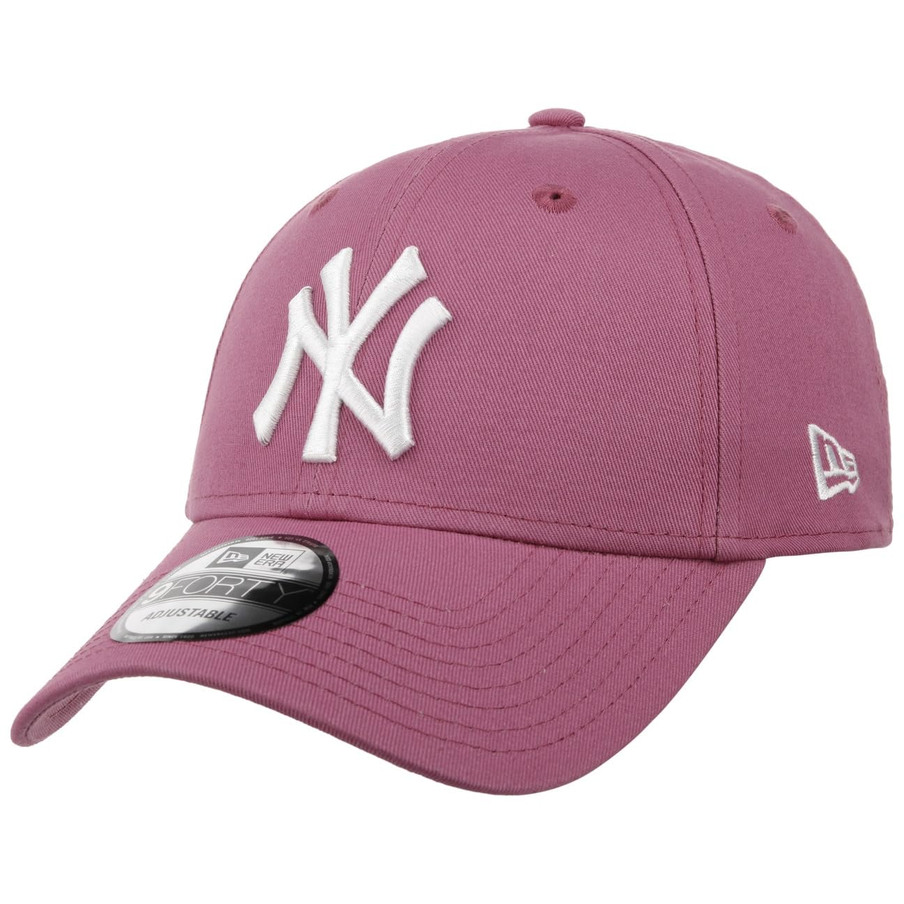 New Era Adult's 9Forty League Essential MLB New York Yankees Baseball Cap Hat Med Purple