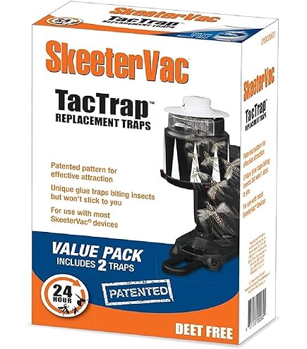 Amazon.com : SkeeterVac TacTrap Replacements, Sticky Trap for