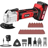 AVID POWER Cordless Oscillating Tool 20V Battery Powered Oscillating Multitool with 2.8&deg; Oscillation Angle, Variable Speed Oscillating Saw w/ 28 Pcs Accessories for Scraping/Cutting &amp; Sanding