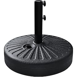 garden treasures umbrella base black patio umbrella base 874966