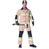 Underwraps Men's Plus-Size Firefighter