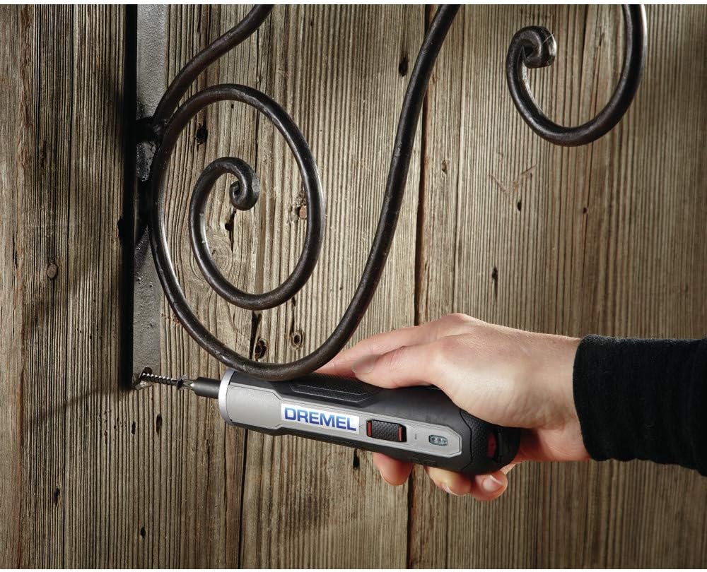 Dremel GO-01 Cordless Electric Screwdriver Set- Phillips, Flat, Hex Head- Precise Screw Driver- Automatic, Small, Portable - Integrated Rechargeable Battery with USB- Unique Christmas & Holiday Gift: Home Improvement