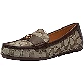 Coach Womens Sculpted C Driver in Signature Jacquard