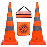 RoadHero 36 Inch 2 Pack Collapsible Traffic Safety