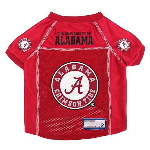 Littlearth Alabama Crimson Tide NCAA Basic Pet Jersey