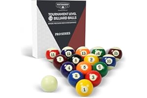 Hathaway Pool Table Regulation Billiard Ball Set