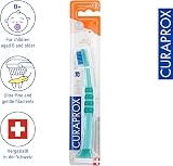 Curaprox Baby Toothbrush Ultra-Soft Curen Filaments Green 1 Pack Switzerland view 2