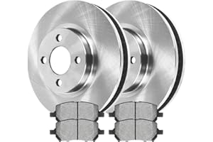 AUTO SHACK AutoShack RSCD65085-65085-956-2-4 Front Brake Kit Rotors and Ceramic Pads Pair of 2 Driver and Passenger Side Replacement for Pontiac G5 Pursuit 2005-2010 Chevrolet Cobalt 2003-2007 Saturn Ion FWD