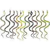 Rhode Island Novelty 14" Rain Forest Snakes | Assorted Designs | Set of 12