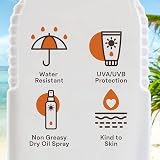 Malibu Sun Dry Oil Gel SPF 8 with Beta Carotene for Tanning - 200ml, Water view 4