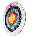 AUVIM Archery Target - Backyard Straw Archery Target for Recurve Compound or Longbow - 20 Inch Traditional Bow Arrow Target for Kids Youth Adult Archery Hunting Practice