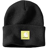 Carhartt Men's Knit Rubber Patch Beanie