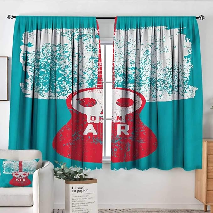 Cortina impermeable Mozenou Indie para ventana al aire última