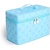 Tonies All-in-One Travel Bag - Sturdy Hard Case for Your Toniebox 2, Tonieplay Controller, Headphones, 2 Games, Charger, and 4 Figurines - Sky Blue